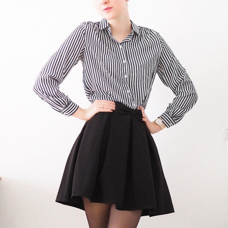 Girls Shirt & Skirt Combo