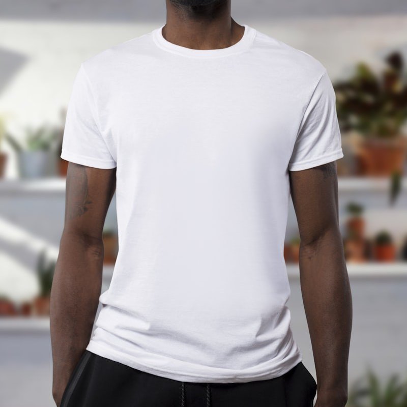 Men Cotton Crew T-Shirt